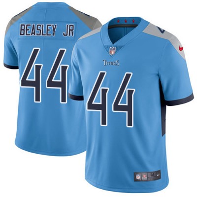 Nike Tennessee Titans #44 Vic Beasley Jr Light Blue Alternate Men's Stitched NFL Vapor Untouchable Limited Jersey Men's